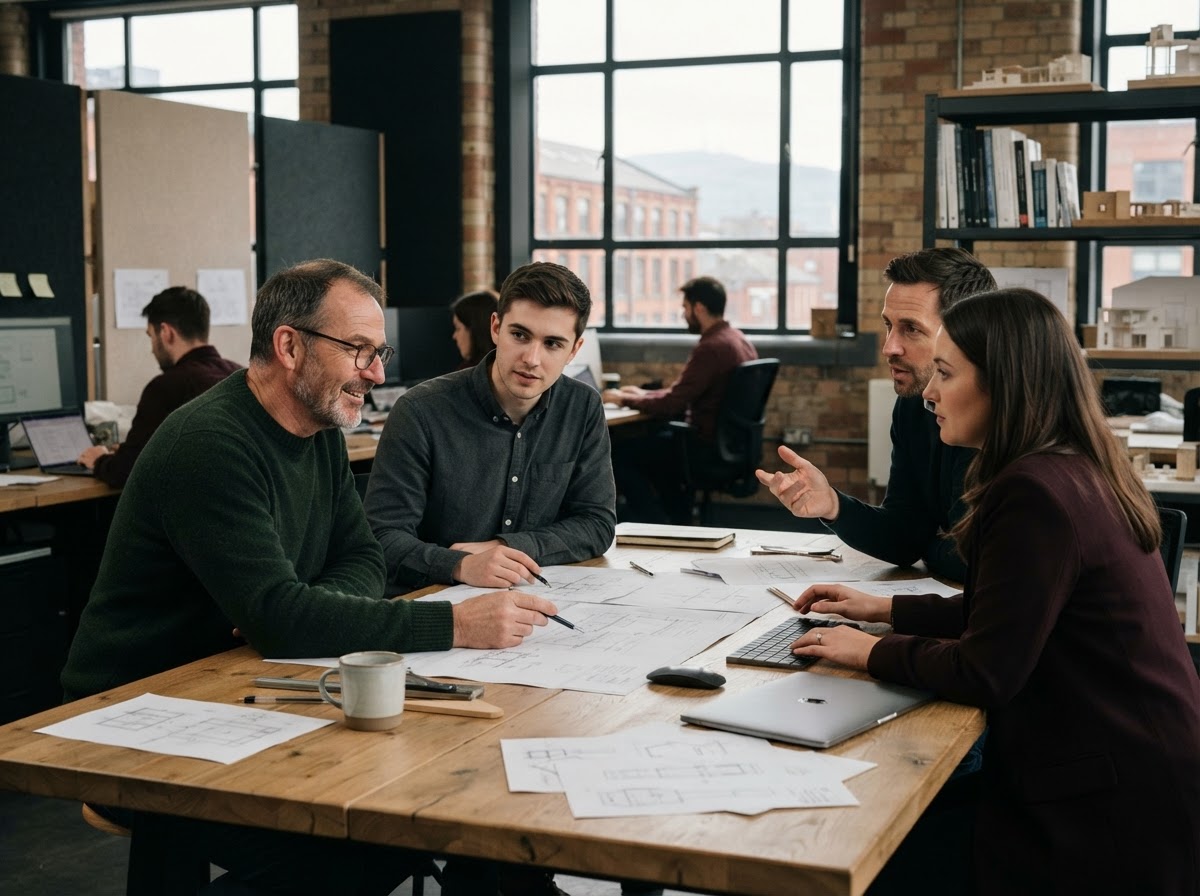 Branmolore team reviewing predictive liquidity models